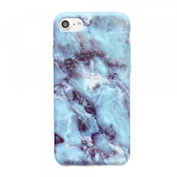 Wholesale iPhone 7 Marble Design Case (Blue)